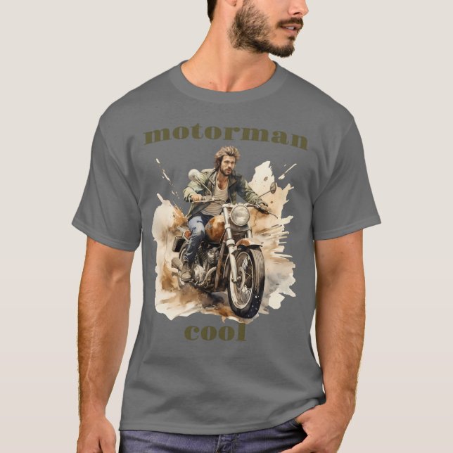 Motorman Cool T-Shirt (Vorderseite)