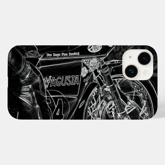 Motorrad 1 iphcnm Case-Mate iPhone 14 hülle (Rückseite (Horizontal))