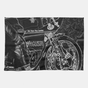Motorrad 1 ktcna geschirrtuch