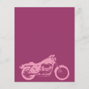 motorrad-309413  Motorrad rosa Fahrrad Motorrad Flyer