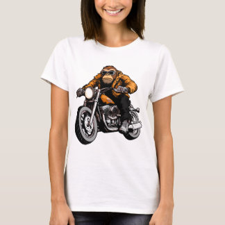 Motorrad-Affen T-Shirt