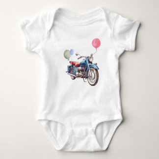 Motorrad-Baby Baby Strampler