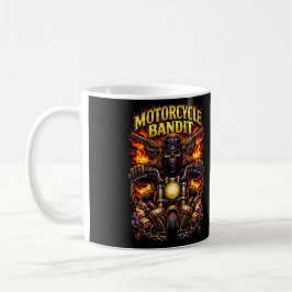 Motorrad-Bandit Kaffeetasse