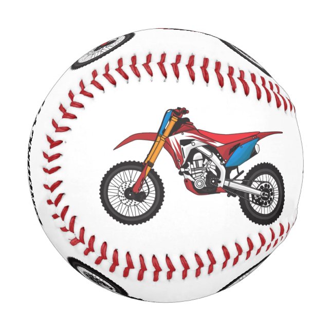 Motorrad Baseball (Vorderseite Links)