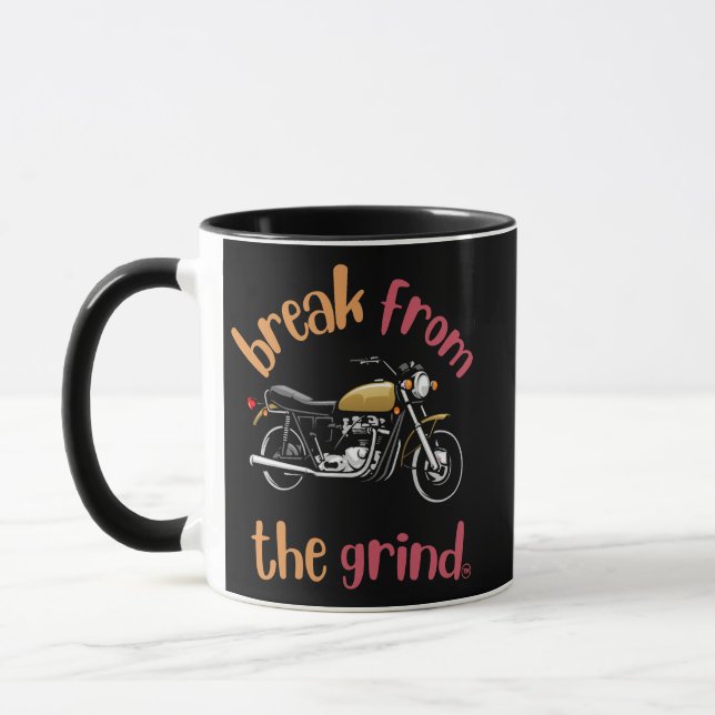 Motorrad-BFTG-Kaffee-Tasse Tasse (Links)