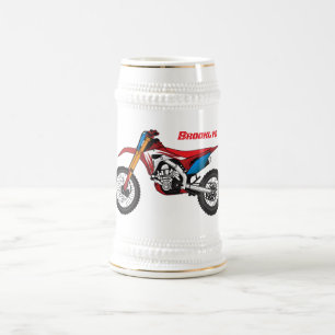 Motorrad Bierglas