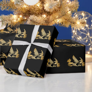 Motorrad Biker Goldwing Stil Geschenkpapier