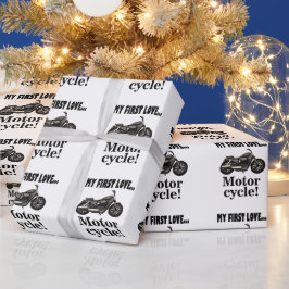 Motorrad Birthday Motorrad Geschenkpapier