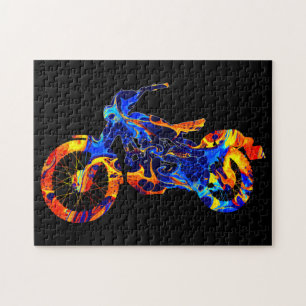 MOTORRAD BUNTE MISCHUNG NEONFARBE