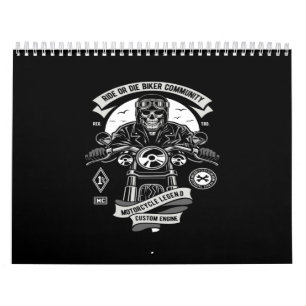 Motorrad-Community-Legende Kalender
