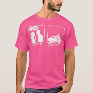 Motorrad Cruiser Biker Motorrad Vater Str. T-Shirt