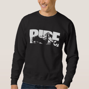 Motorrad-Design Motorrad-Leben Sweatshirt