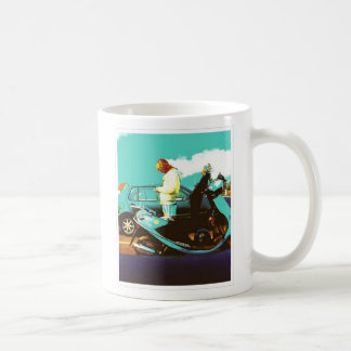 Motorrad-Elf Kaffeetasse