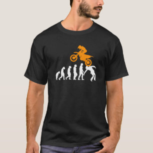 Motorrad-Evolution Motorrad-Motorsport Motocross T-Shirt