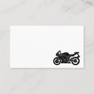 Motorrad-Fahrer-Reiter-Lieferungs-Kurier-Bote Visitenkarte