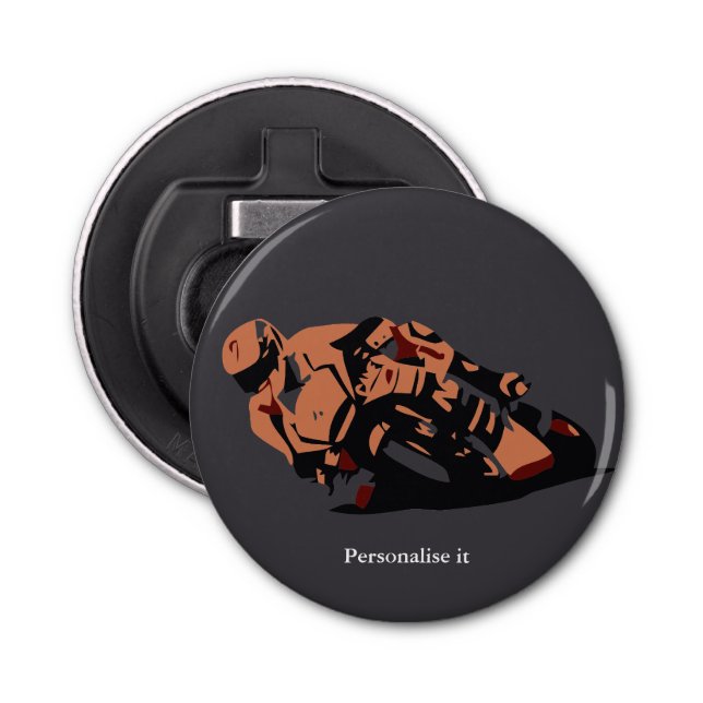 Motorrad Flaschenöffner (Vorderseite)