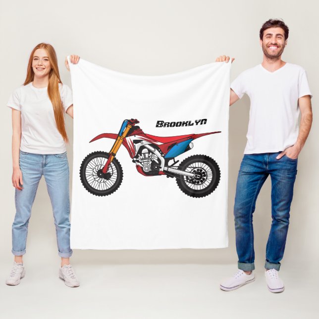 Motorrad Fleecedecke (Beispiel)