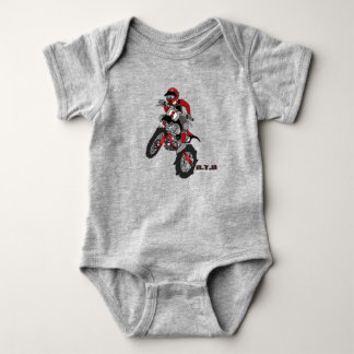 Motorrad für Baby Strampler