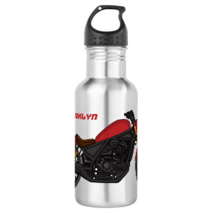 Motorrad für coole Kreuzfahrten Edelstahlflasche