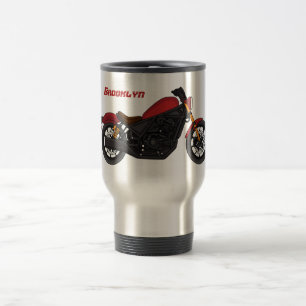 Motorrad für coole Kreuzfahrten Reisebecher