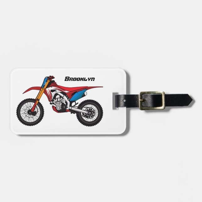 Motorrad Gepäckanhänger (Vorderseite horizontal)