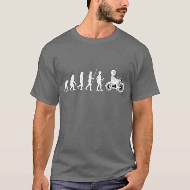 Motorrad-Geschenk T-Shirt (Vorderseite)