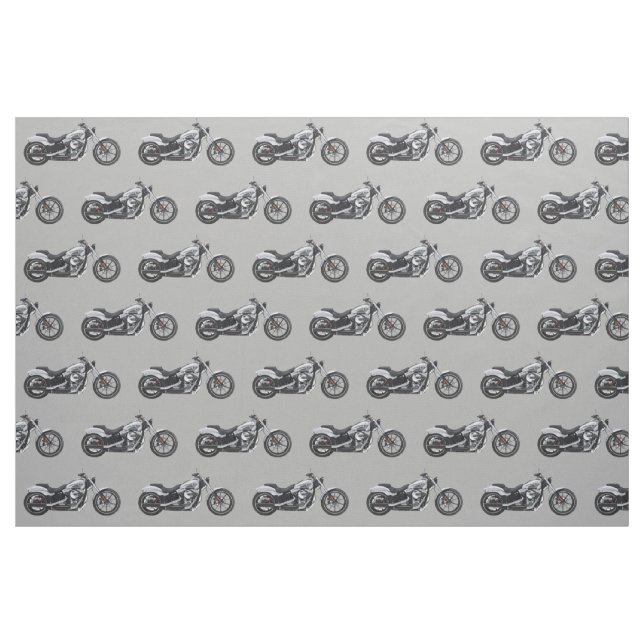 Motorrad-Gewebe Stoff (Fat Quarter (45,7 x 55,9 cm))
