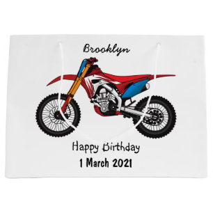 Motorrad Große Geschenktüte