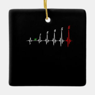 Motorrad-Heartbeat-Speed-Bike-Motocross Keramikornament