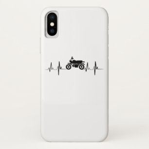 Motorrad-Herzschlag-Radfahrer-GIF Case-Mate iPhone Hülle