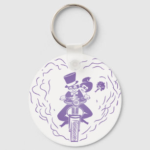 Motorrad-Hochzeit-Schlüsselanhänger Schlüsselanhänger