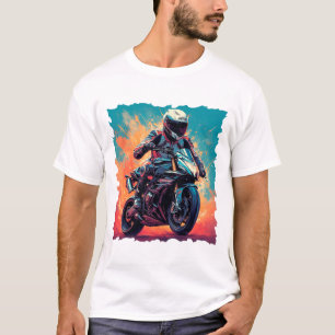 Motorrad in Aktion T-Shirt
