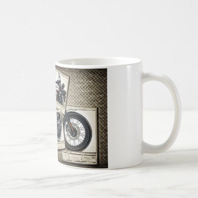 Motorrad Kaffeetasse (Rechts)