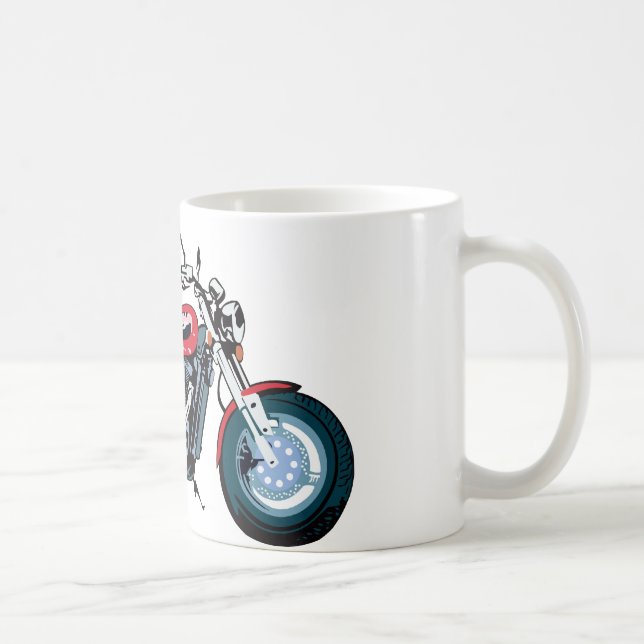 Motorrad Kaffeetasse (Rechts)
