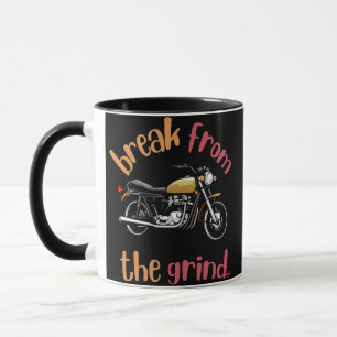 Motorrad-Kaffeetasse Tasse