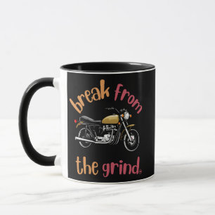 Motorrad-Kaffeetasse Tasse