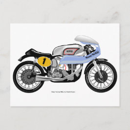 Motorrad-Klassik Postkarte