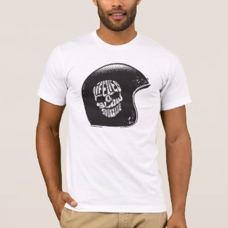 Motorrad-Leere-Typografie T-Shirt