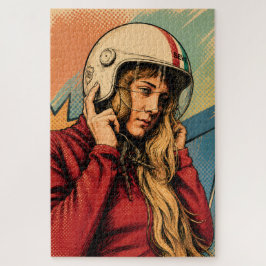 Motorrad Mädchen 