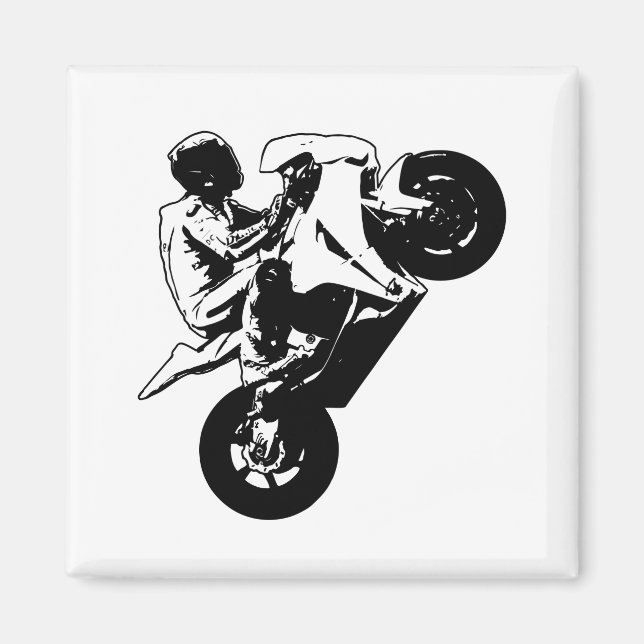 Motorrad Magnet (Vorne)