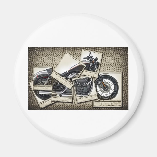 Motorrad Magnet (Vorne)