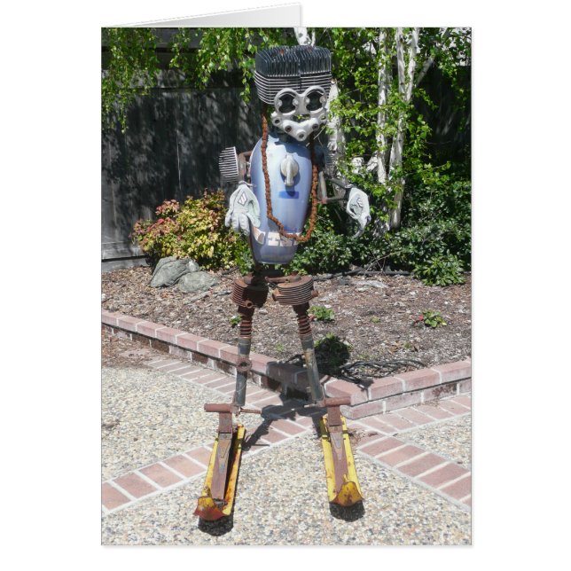 MOTORRAD-MANN-KARTE (Vorne)