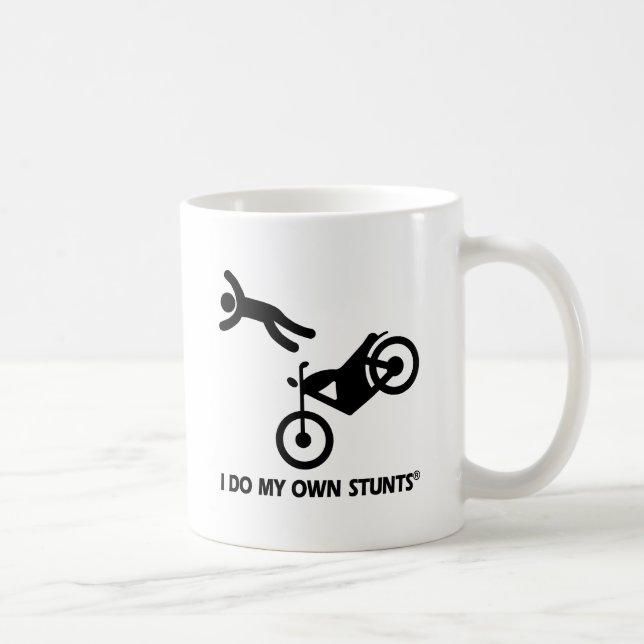 Motorrad meine eigenen Bremsungen Kaffeetasse (Rechts)