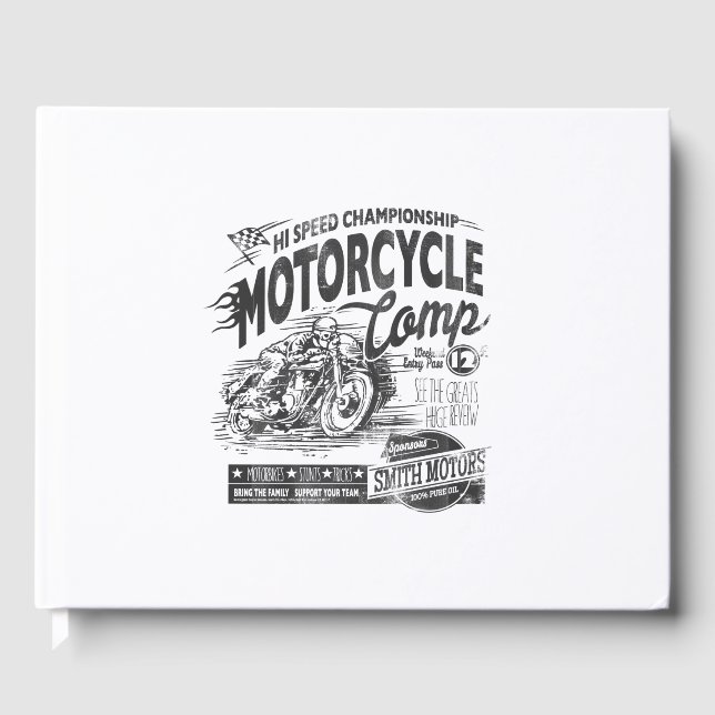 Motorrad-Meisterschaft Gästebuch (Vorderseite)