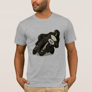 Motorrad mit anpassbarem Nummernschild T-Shirt