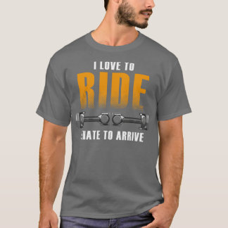 Motorrad mit Freundin T-Shirt