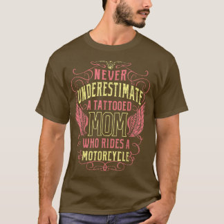 Motorrad mit Tattoooer-Mama 1340 T-Shirt