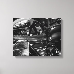 Motorrad Motorrad Fahrrad Rad Canvas drucken Leinwanddruck