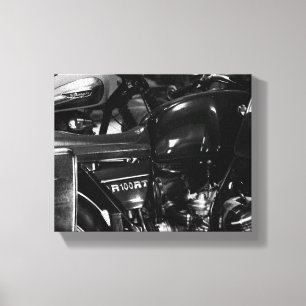 Motorrad Motorrad Fahrrad Rad Canvas drucken Leinwanddruck