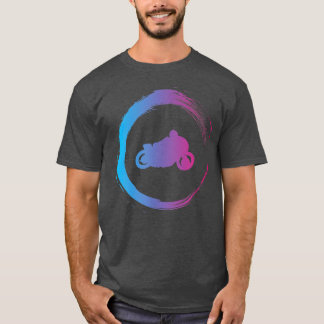 Motorrad-Motorrad-Fahrrad-Rad Straßen kostenlos T-Shirt